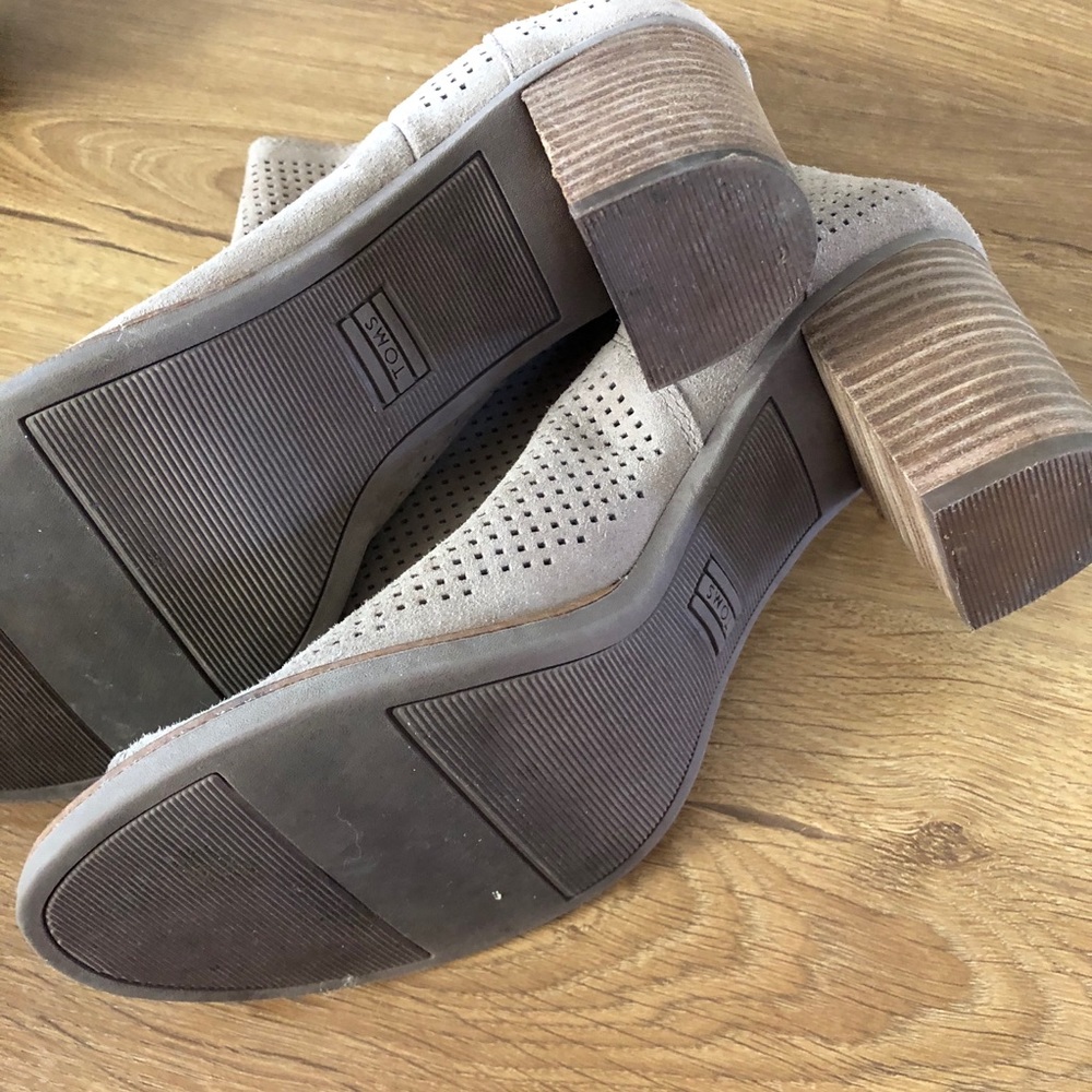 TOMS Majorca Peep Toe Boot - Picture 3 of 6